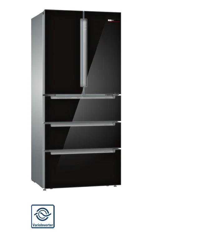 BOSCH KFN86AA76J Series 6 HEADER2.Glassdoor_MultiDoor 183 x 81.1 cm Black