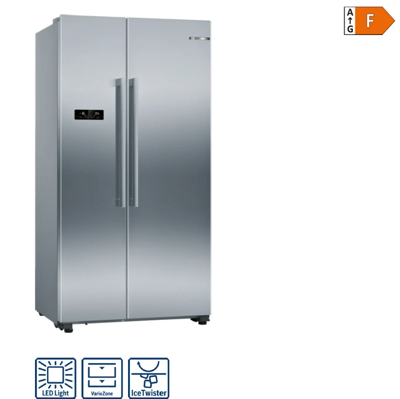 BOSCH KAN93VIFP Series 4 American side by side 178.7 x 90.8 cm Stainless steel (with anti-fingerprint)