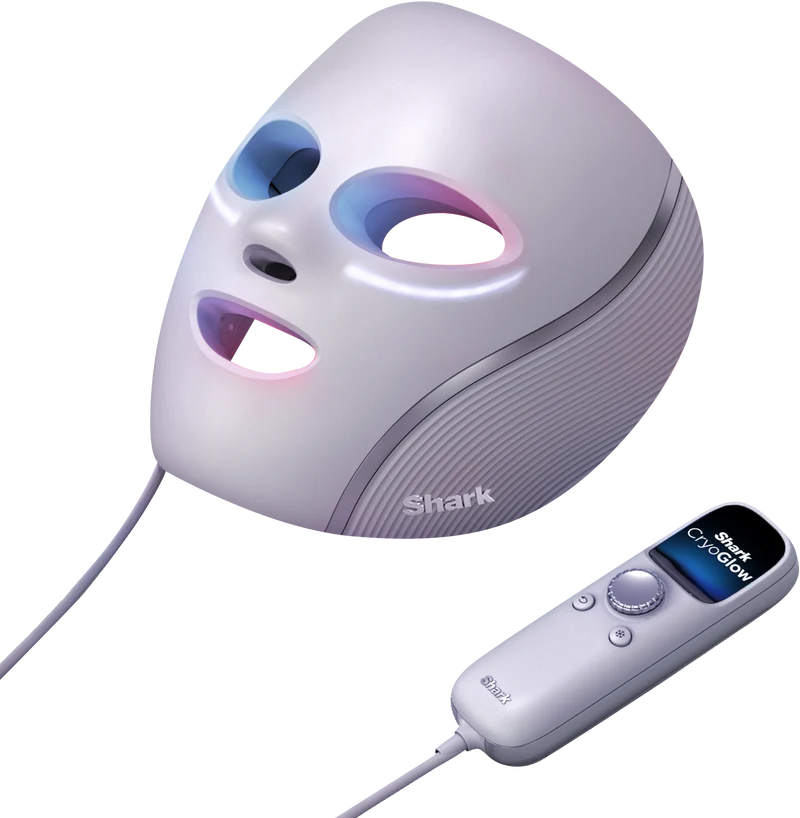 Shark CryoGlow Cooling + LED Face Mask Lilac Chill