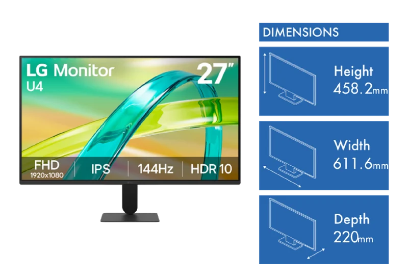 LG 27" FHD IPS Monitor