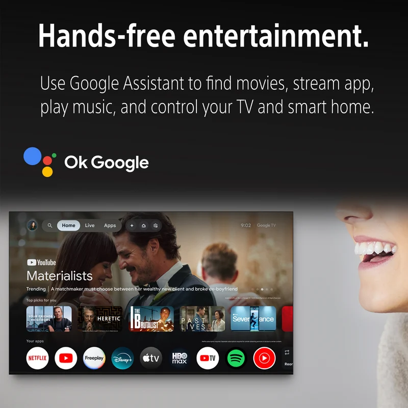 Sony 55" BRAVIA 3 II 4K HDR AI Google TV with Gemini 2026