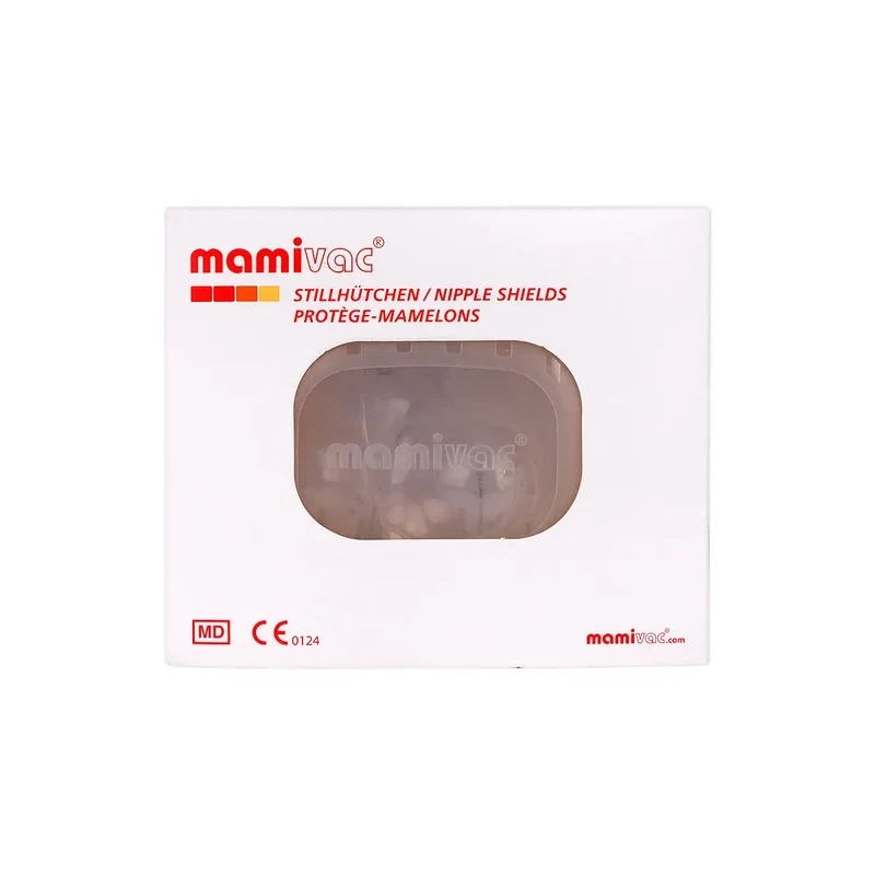 mamivac Nipple Shields Cherry Shape 28mm - L (Box/2pcs)