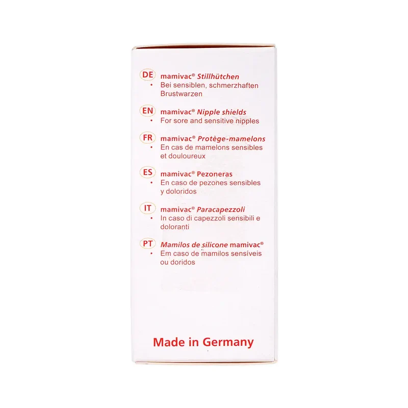 mamivac Nipple Shields Cherry Shape 28mm - L (Box/2pcs)