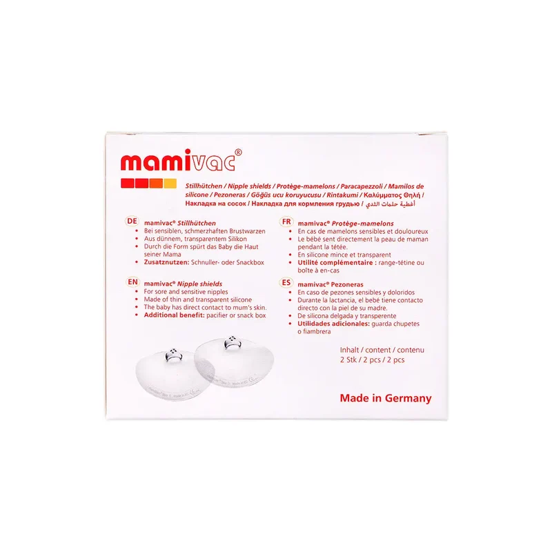 mamivac Nipple Shields Cherry Shape 18mm - S (Box/2pcs)