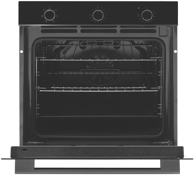 Omega 60cm 6 Function Electric Oven, Midnight
