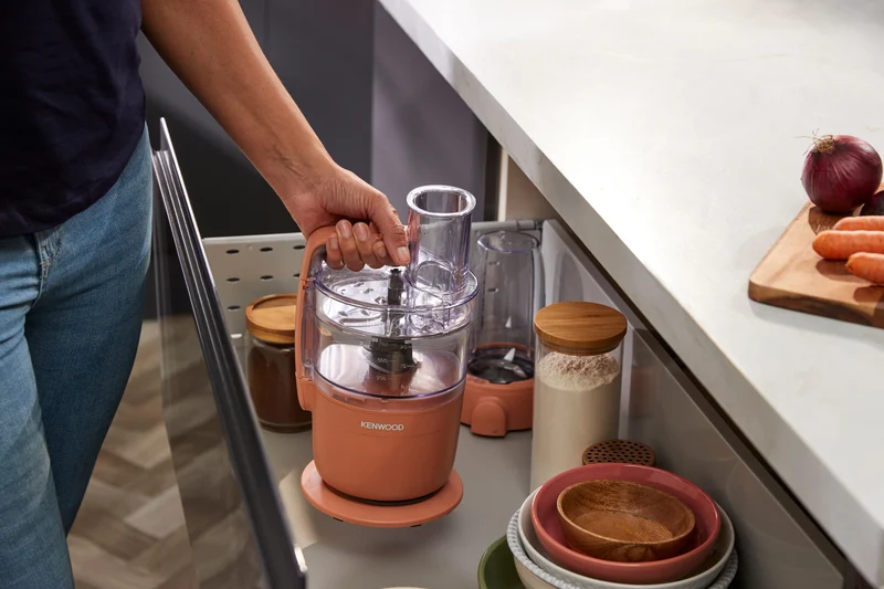 Kenwood Multi Pro Go Food Processor Red Clay