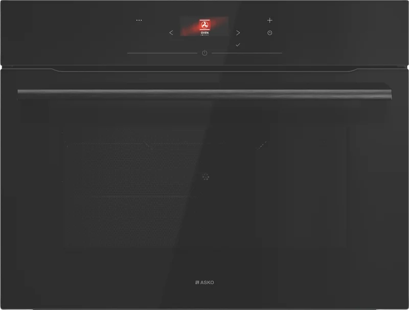 ASKO Essence 45cm Combi Microwave Oven, Black Glass