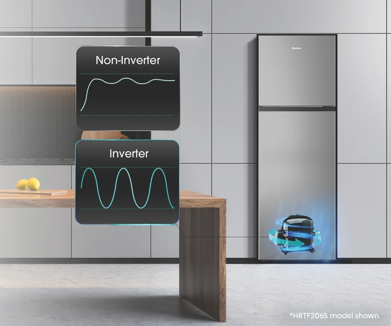 Hisense 205L Top Mount Refrigerator