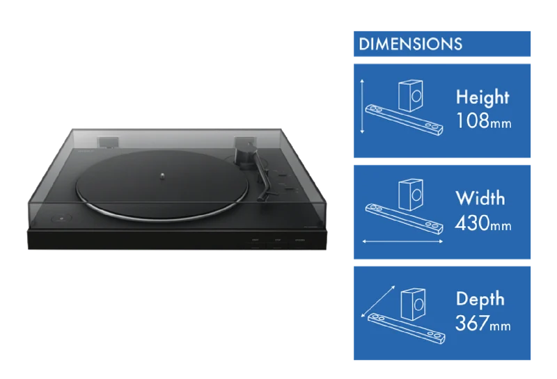 Sony Bluetooth Turntable