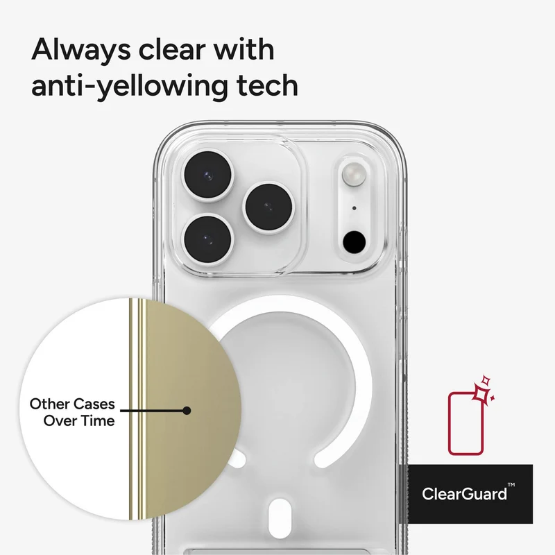 ZAGG Crystal Palace Snap Kickstand Case Apple 17 Pro