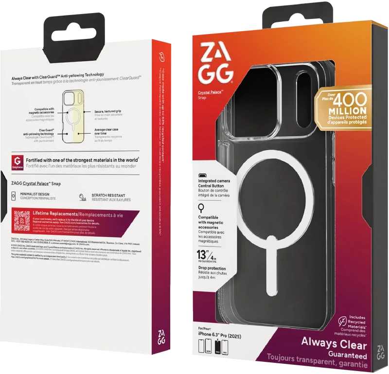 ZAGG Crystal Palace Snap Case Apple 17 Pro