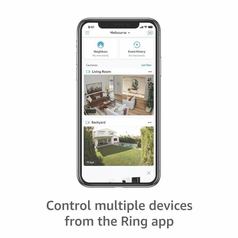 Ring 2-Pack Outdoor Camera (Stick Up Cam) Battery (White)