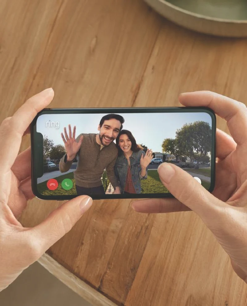 Ring Video Doorbell - Satin Nickel (2020 Release)