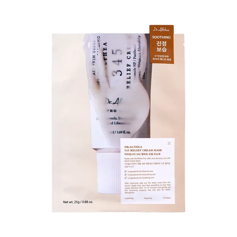 Dr.Althea 345 Relief Cream Mask 4x25g
