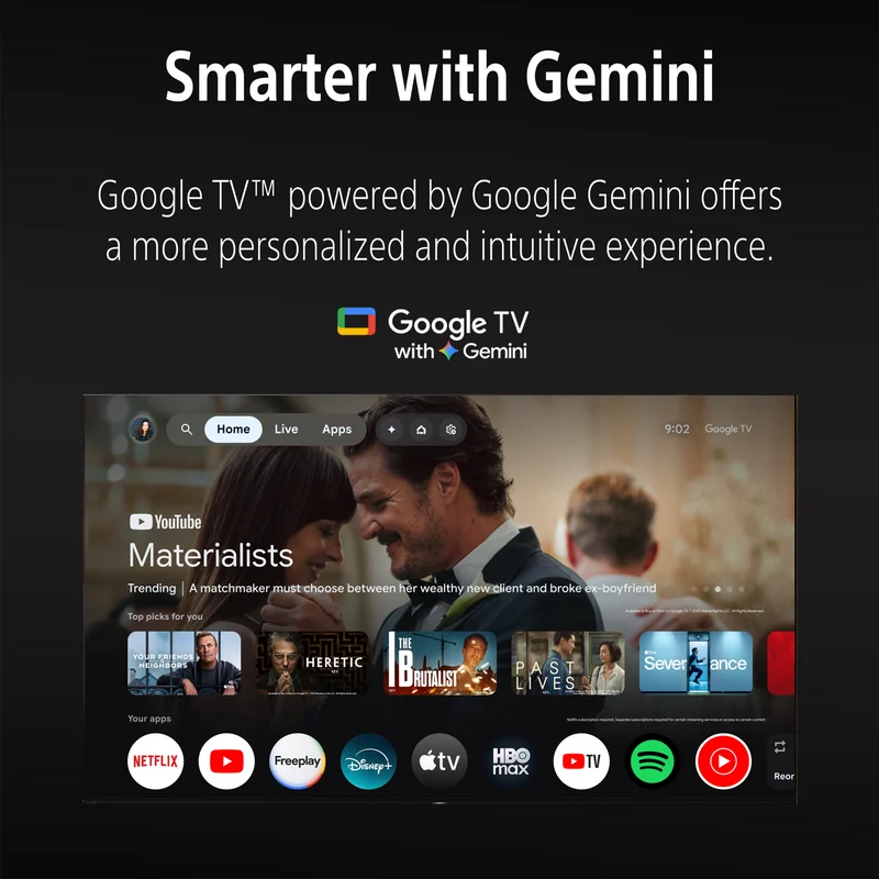 Sony 98" BRAVIA 7 II True RGB 4K AI Google TV with Gemini 2026