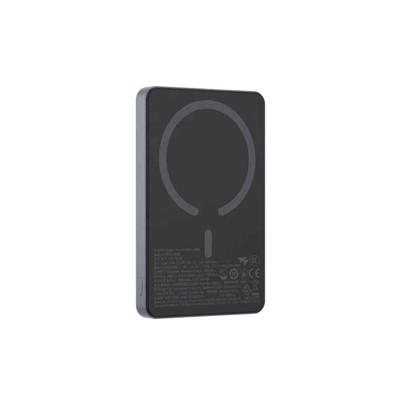 Mophie Snap+ Powerstation Mini 5K Magnetic Space Grey