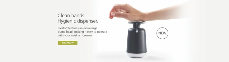 Joseph Joseph Presto Soap Dispenser - Grey