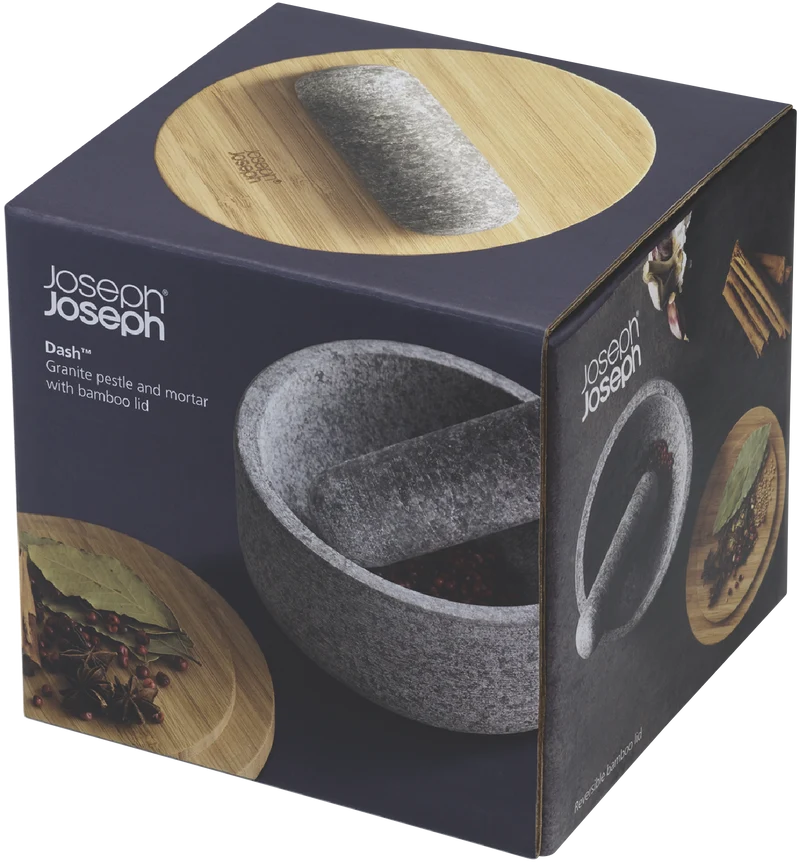 Joseph Joseph Dash Pestle and Mortar with Bamboo Lid