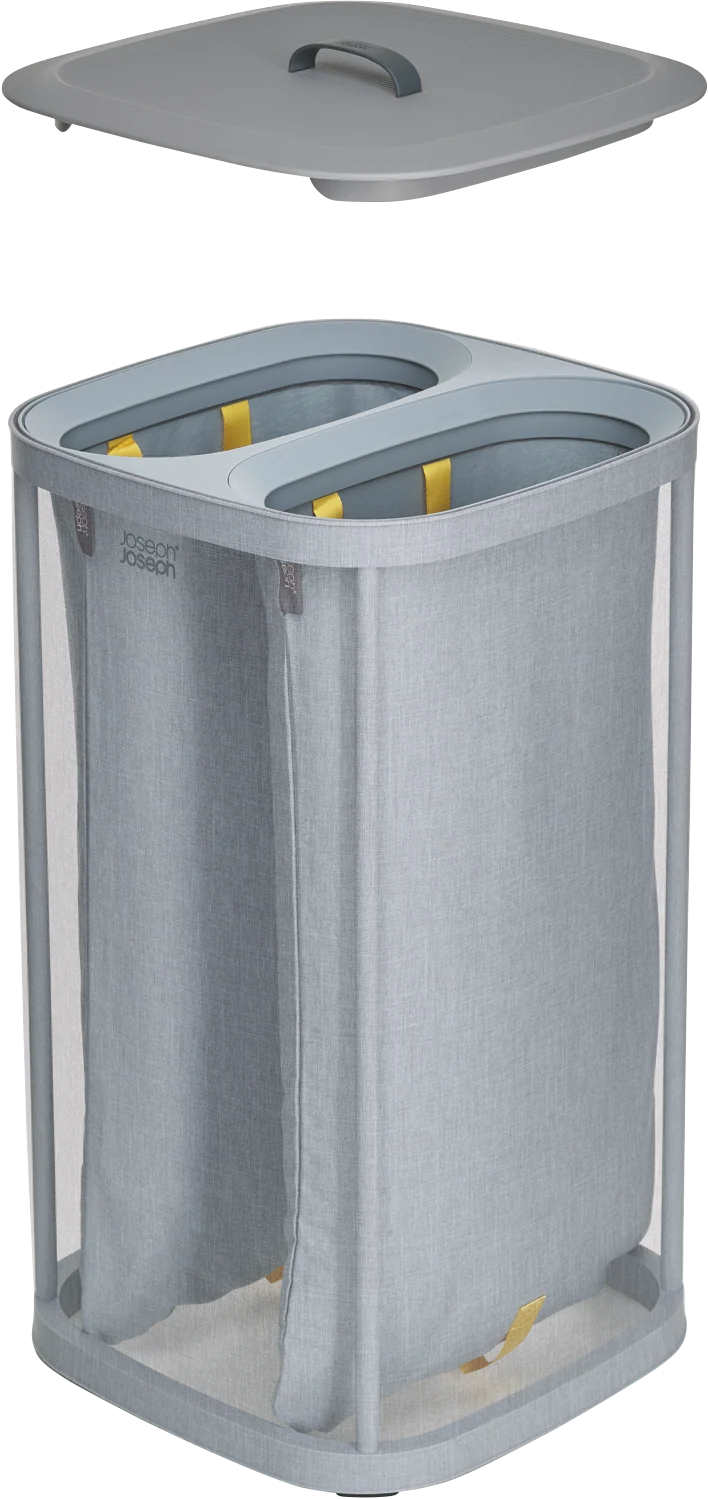 Joseph Joseph Tota 60 Litre Laundry Separation Basket Grey
