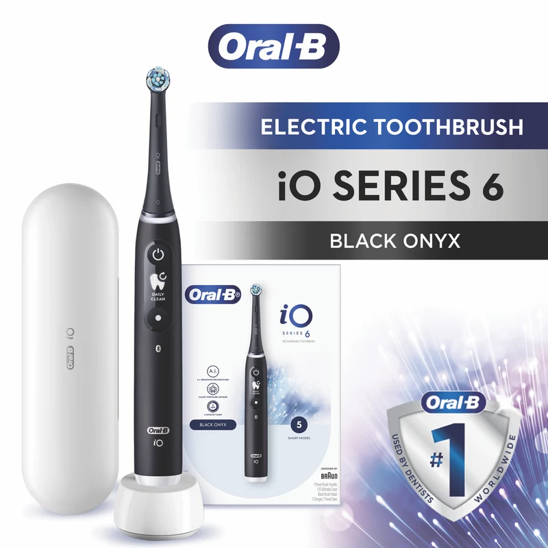 Oral B IO6 Black Electric Toothbrush
