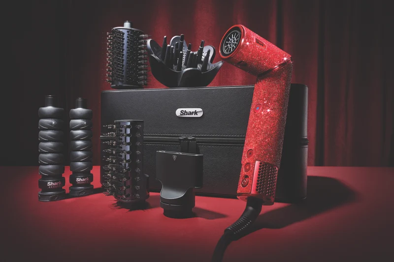 Shark FlexStyle Air Styling And Drying System Red Ruby Diamond