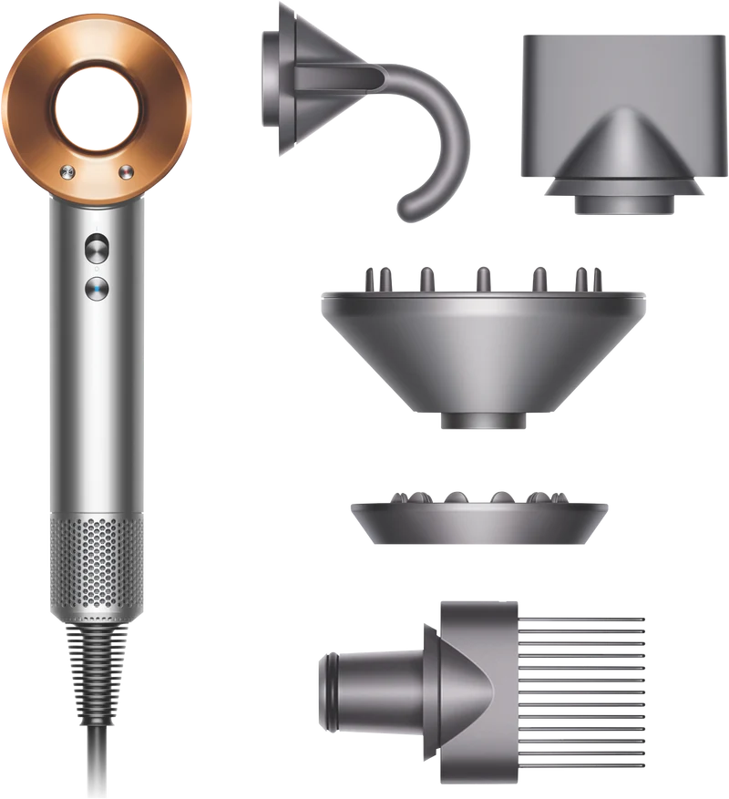 Dyson Supersonic Hair Dryer Nickel/Copper
