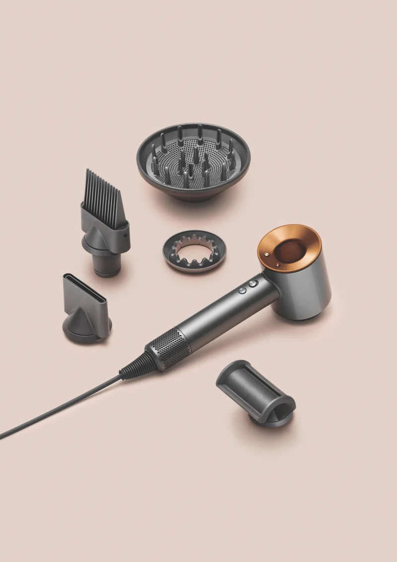 Dyson Supersonic Hair Dryer Nickel/Copper