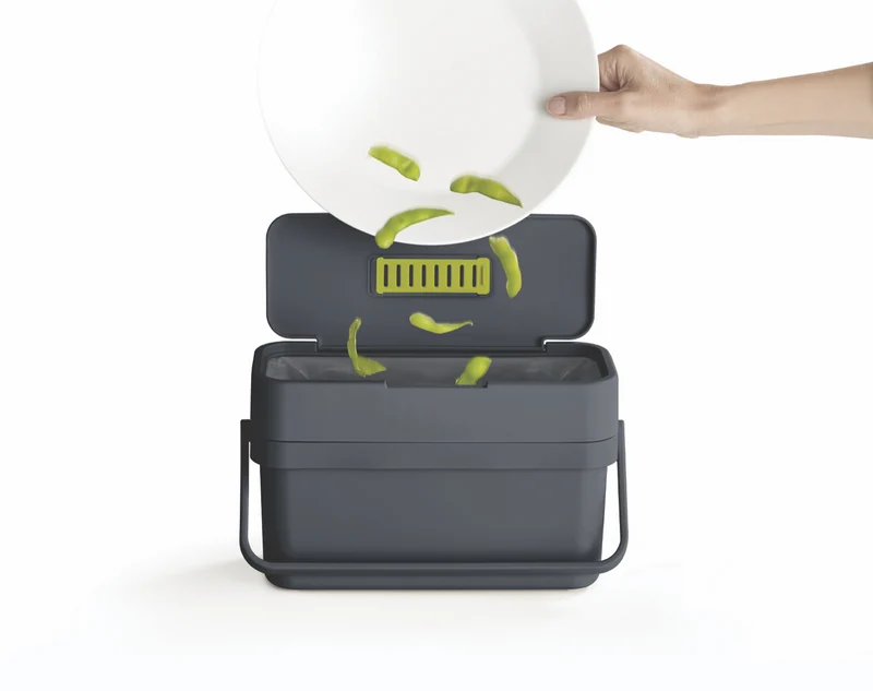 Joseph Joseph Compo 4 Food Waste Caddy - Graphite