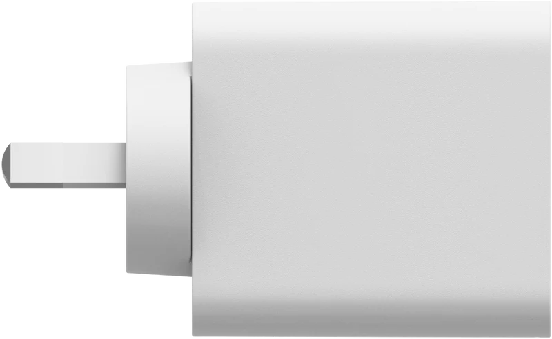 Mophie Speedport Dual USB-C GaN 45W Wall Charger White