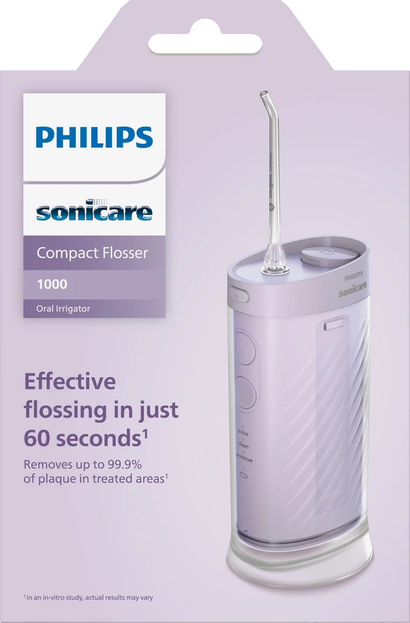 Philips Sonicare Compact Flosser 1000 Purple