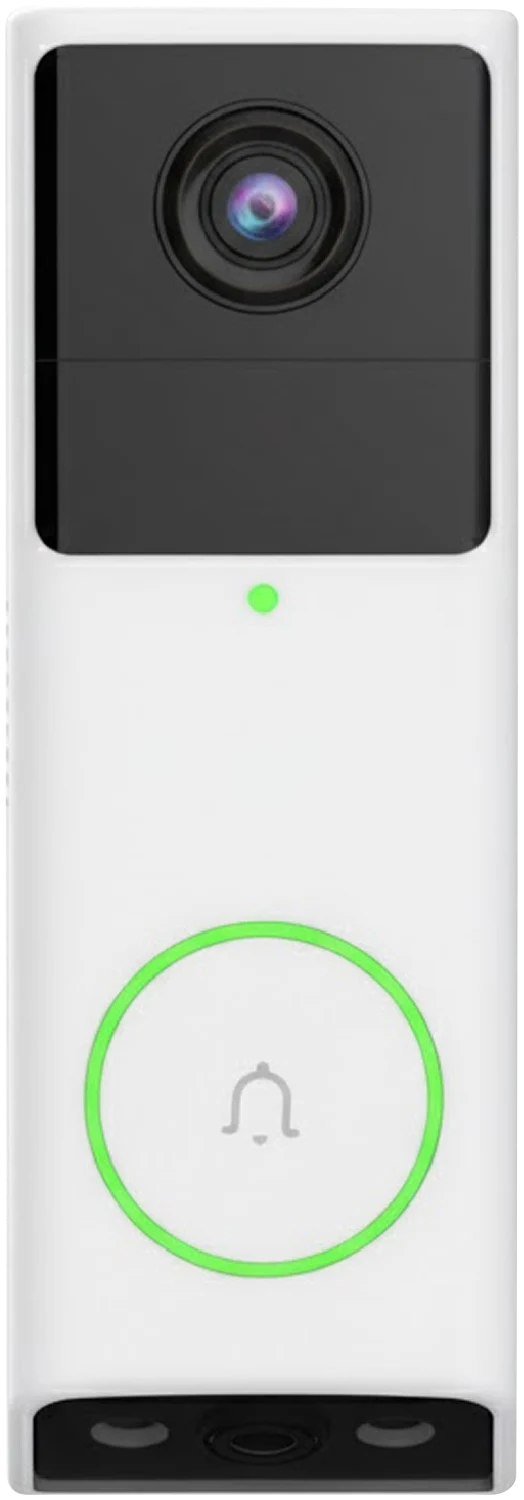 Connect SmartHome 2K Dual Camera Doorbell with Chime
