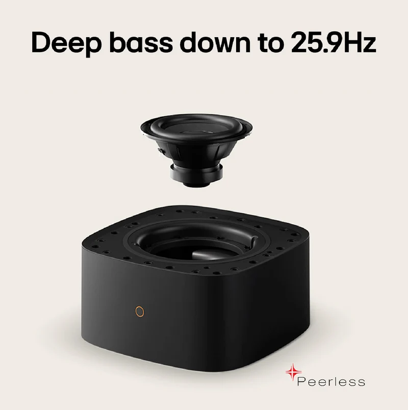 LG Sound Suite W7 Wireless Subwoofer for Immersive Deep Bass