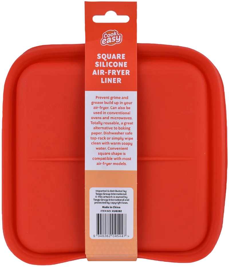Cook Easy Collapsible Silicone Air Fryer Liner Square