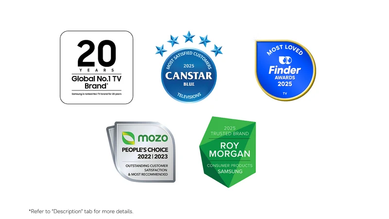 Samsung 85" QN80H NEO QLED 4K Mini LED Smart AI TV 2026