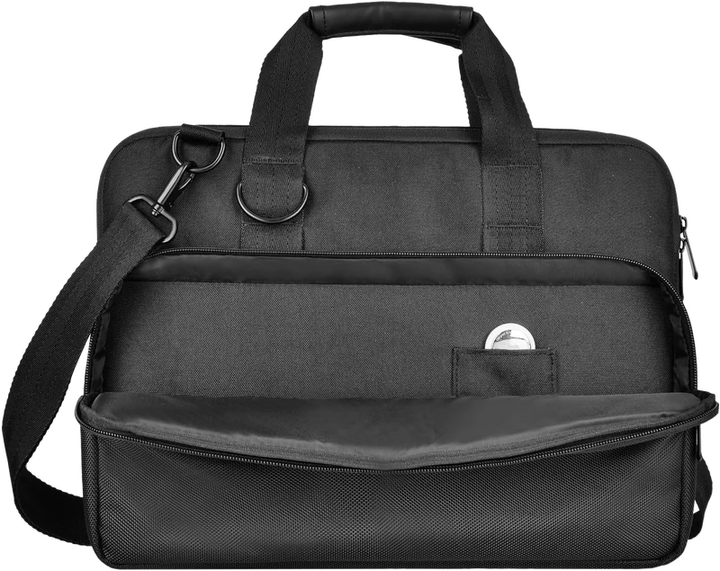 Generation Earth 14.1" Tough Laptop Briefcase (Black)