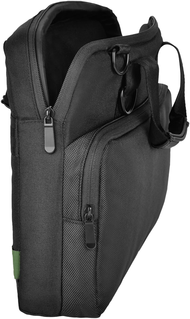 Generation Earth 14.1" Tough Laptop Briefcase (Black)