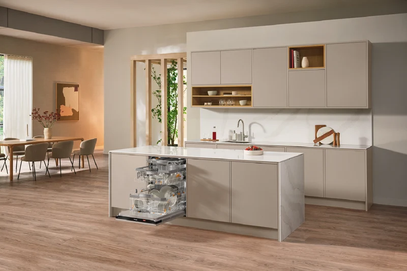 Miele AutoDos Obsidian Black Fascia Fully Integrated XXL Dishwasher