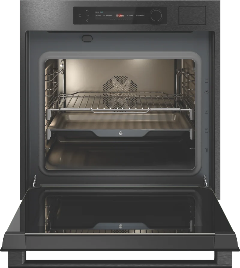 ASKO Craft Frame 60cm Combi Steam Oven, Black Steel