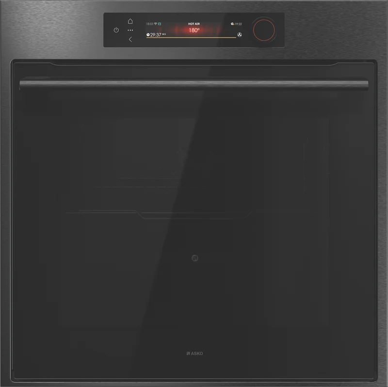 ASKO Craft Frame 60cm Pyrolytic Oven, Black Steel