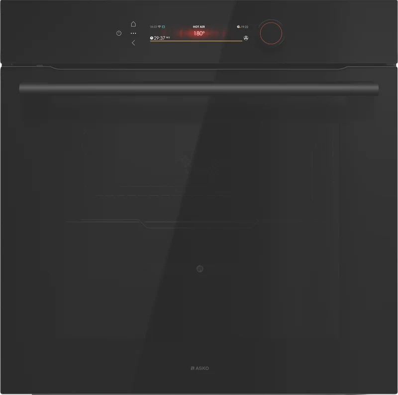 ASKO Craft 60cm Pyrolytic Oven, Black Glass