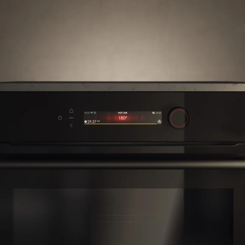 ASKO Craft 60cm Pyrolytic Oven, Black Glass