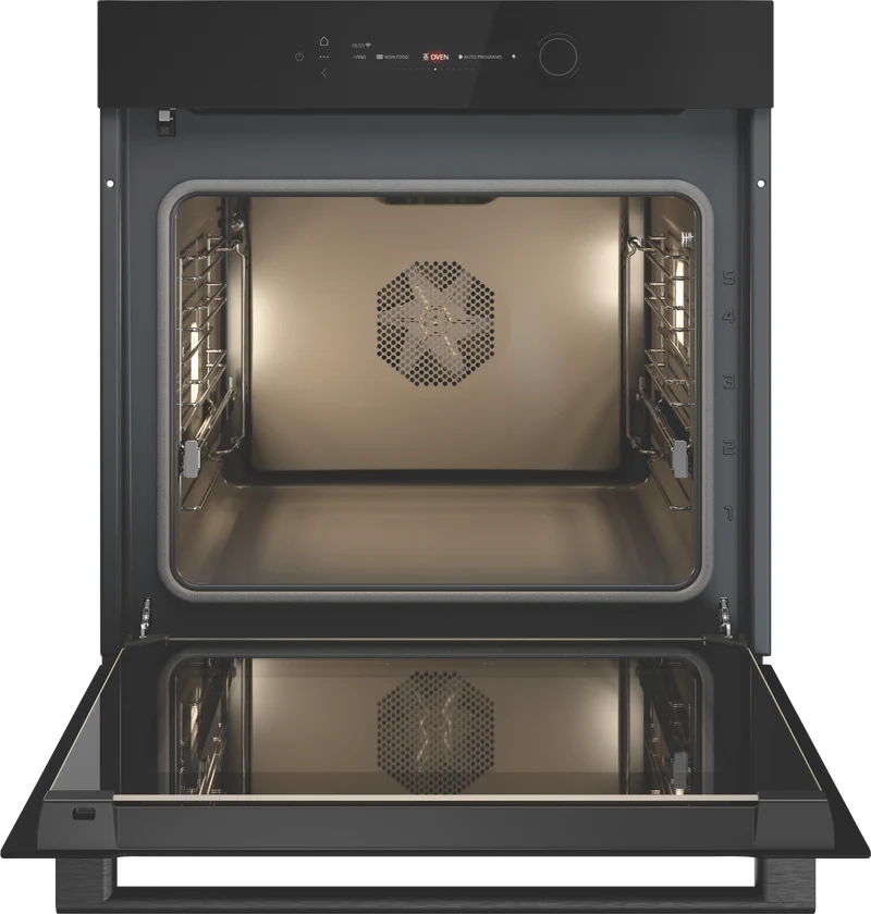 ASKO Craft 60cm Pyrolytic Oven, Black Glass