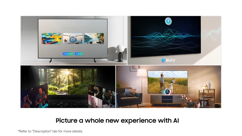 Samsung 83" OLED S85H 4K Smart AI TV 2026
