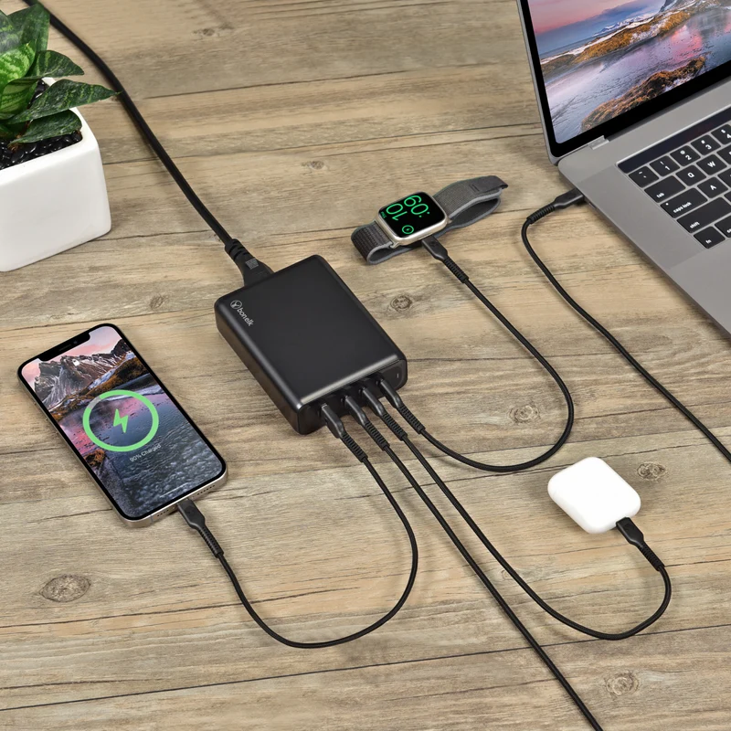 Bonelk 240W PD GaN Multi-Port Desktop Charger (Black)