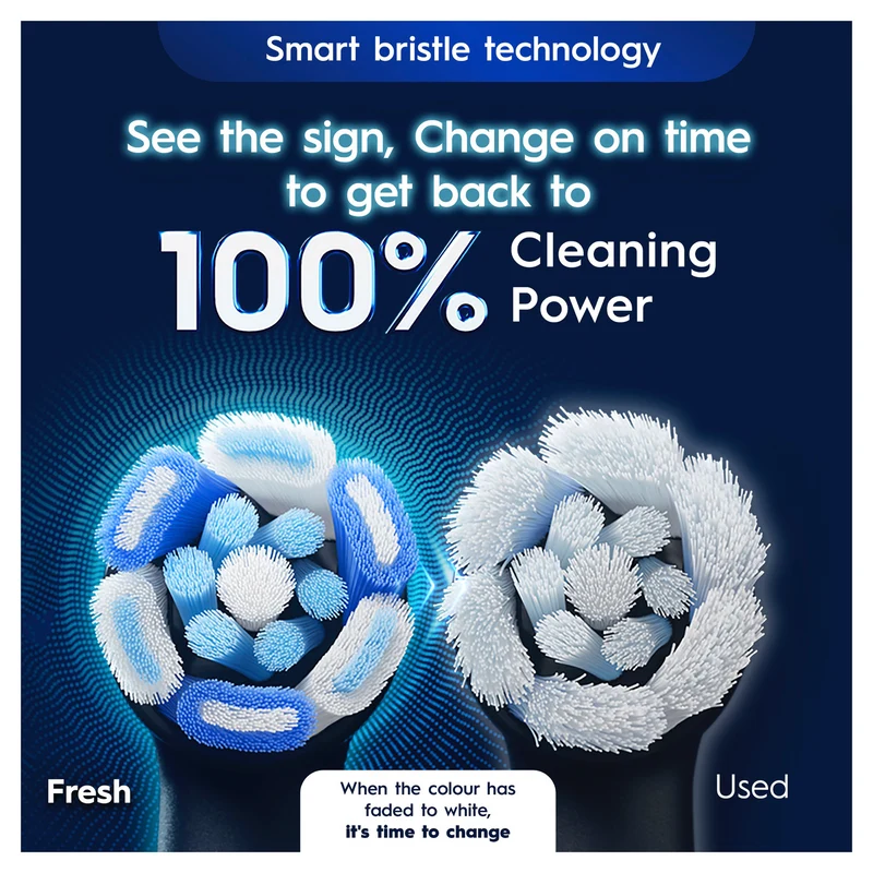 Oral B iO 6 Connected Coach Advanced Clean Electric Toothbrush Black Lava
