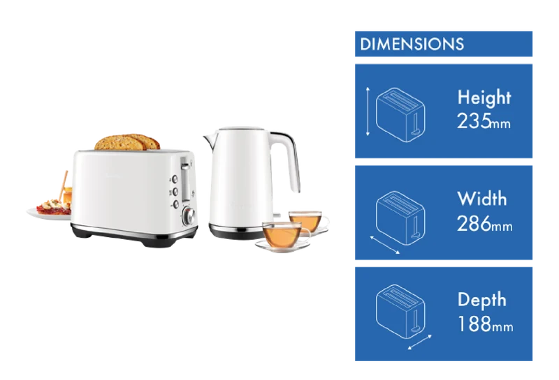 Breville The Brunch Duo Breakfast Pack Cool Grey