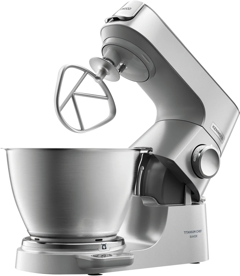 Kenwood Titanium Chef Baker Stand Mixer Silver