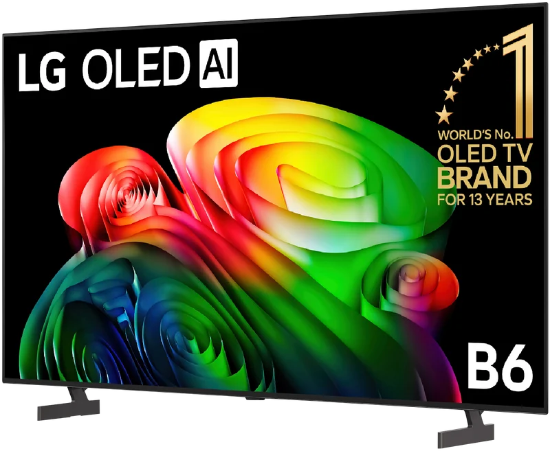 LG 65" OLED AI B6 4K Smart TV 2026