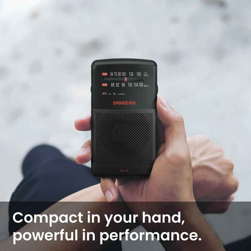 Sangean AM/FM Portable Radio