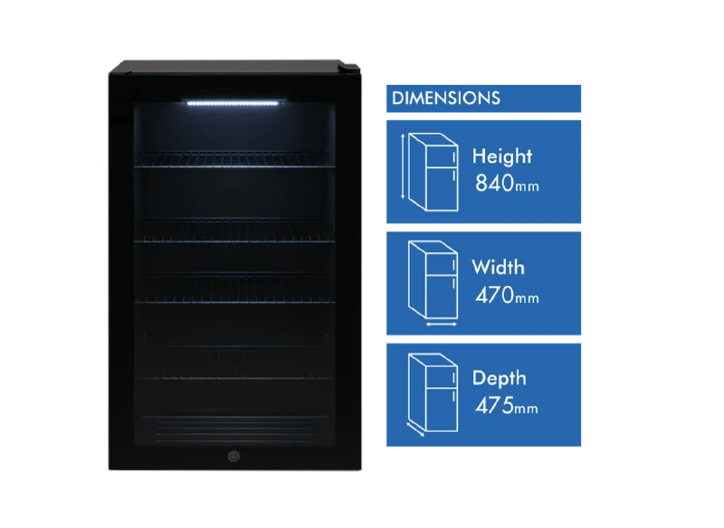 Omega 102 Can Freestanding Beverage Centre